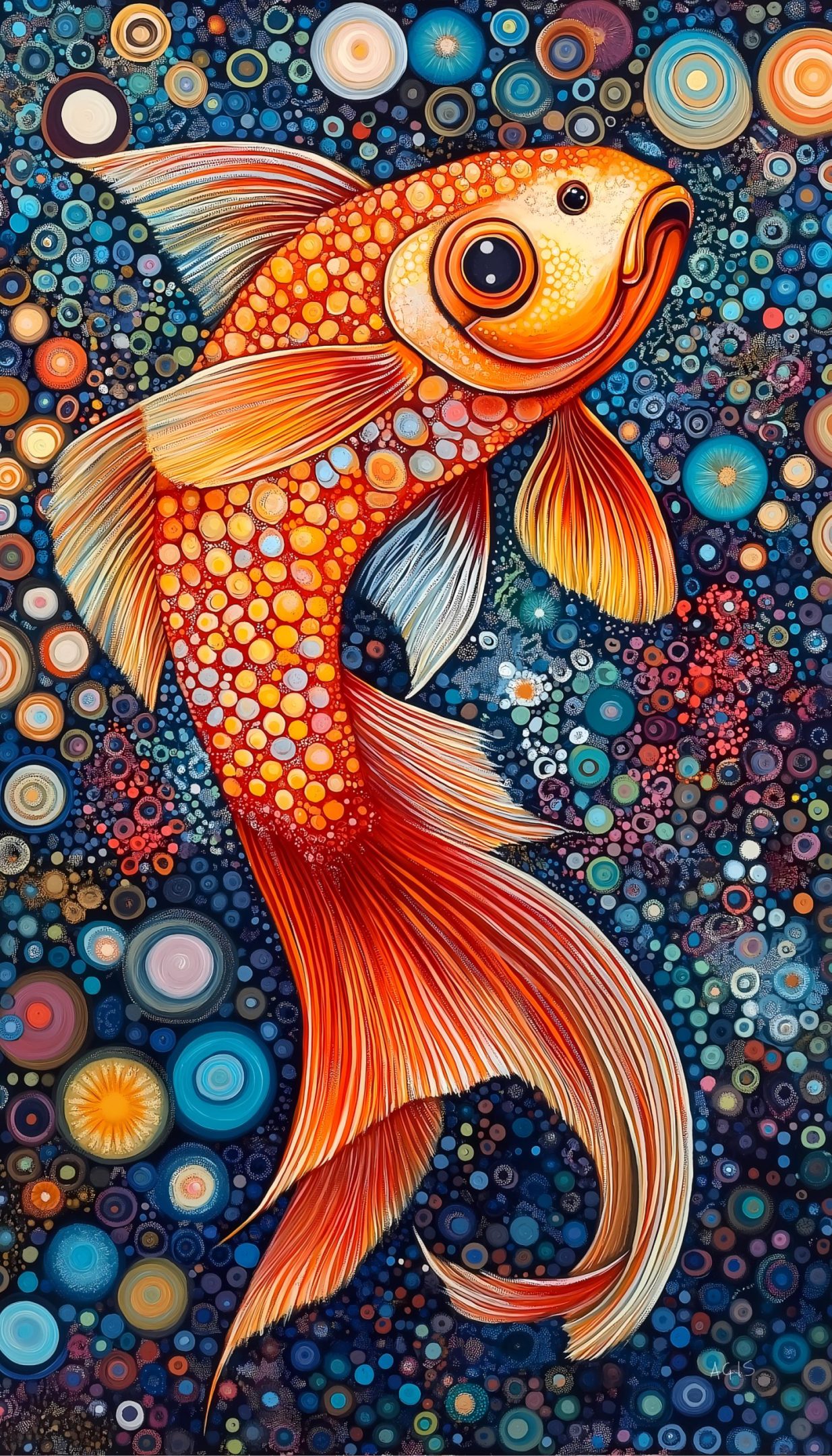 The Goldfish by Agis Digital Art